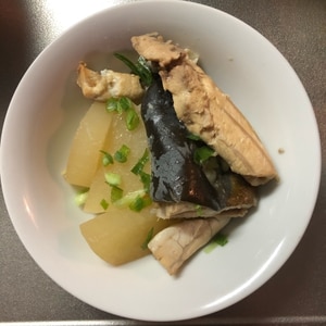 【離乳食】ハマチ＆大根の煮付け